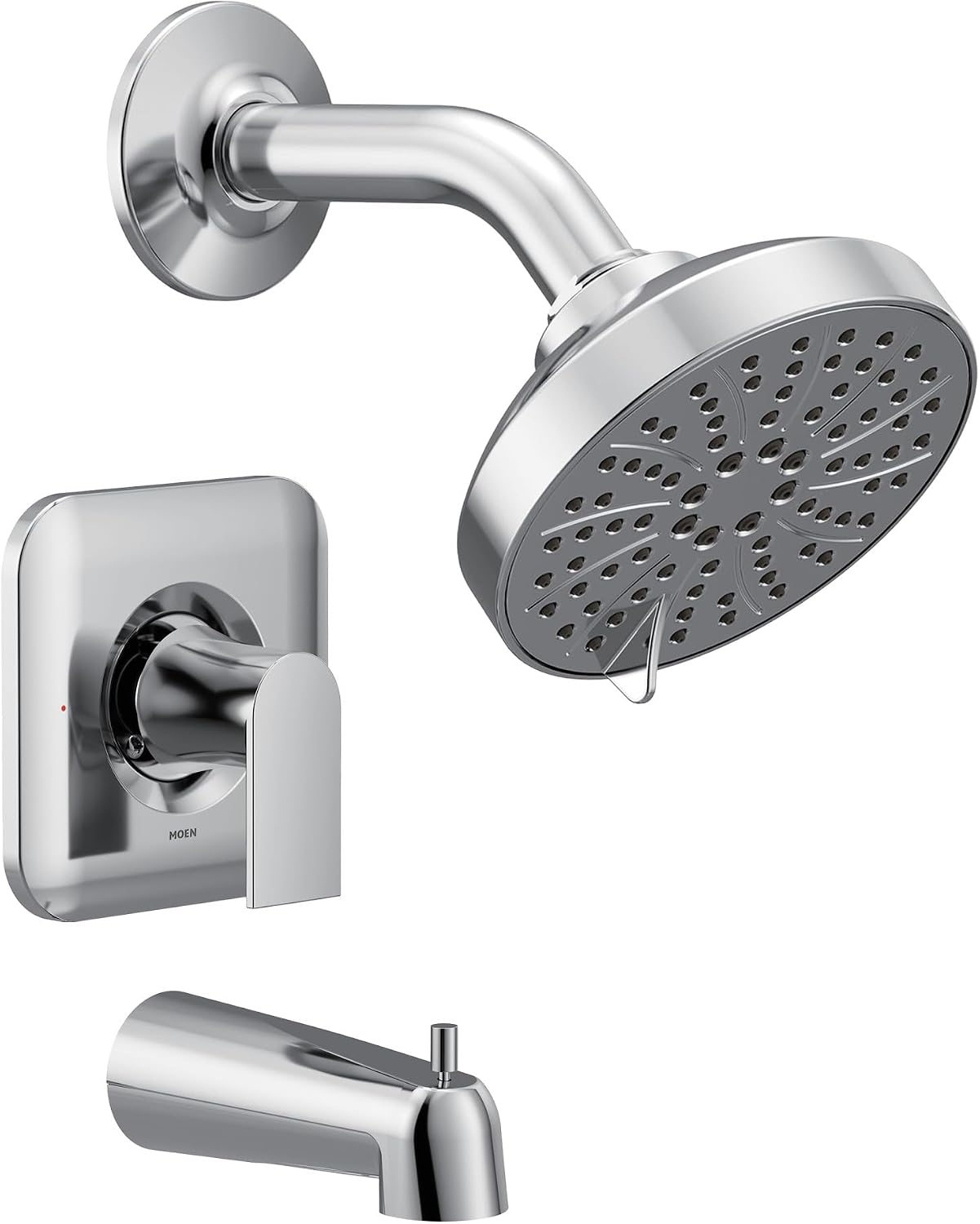 Moen Genta LX Tub & Shower Trim Kit, Valve Required, Chrome, T2473EP