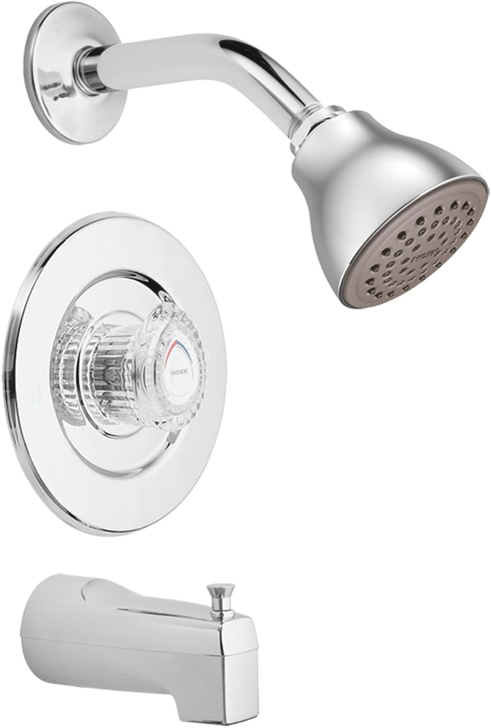 Moen Chateau Tub and Shower Trim Kit, Chrome, T471EP Chrome 2