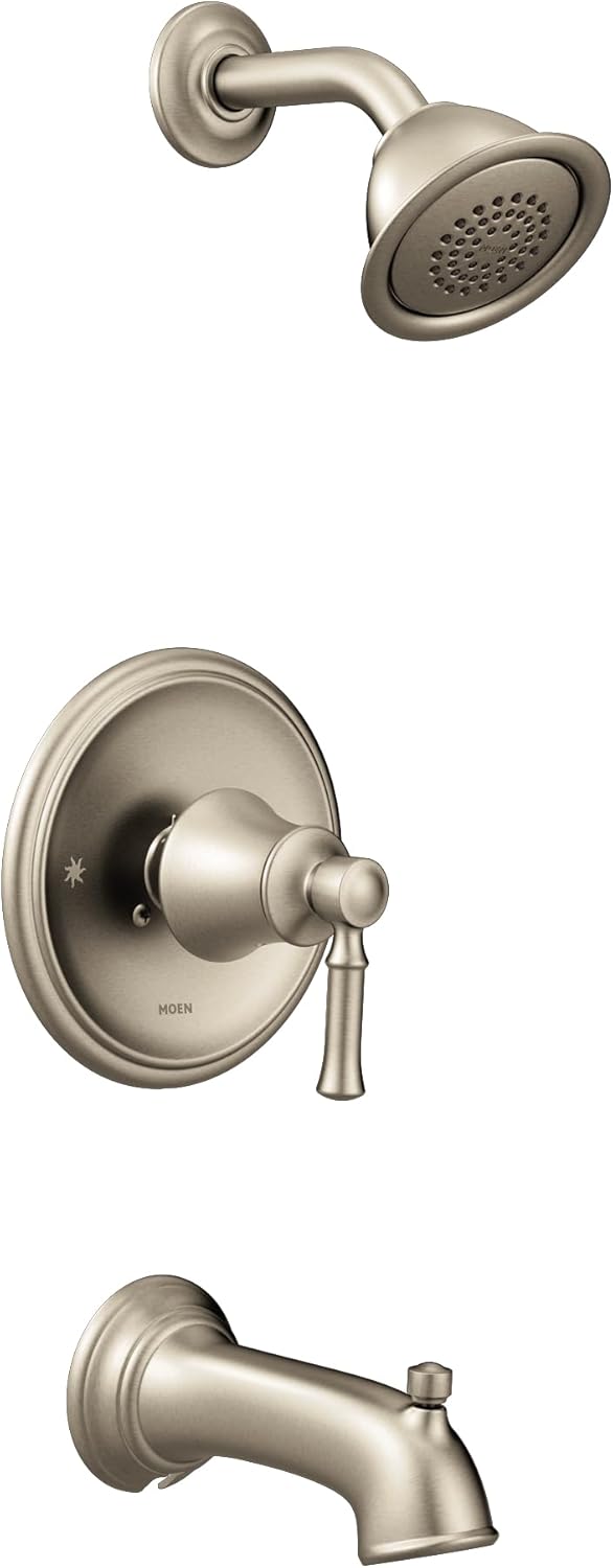 Moen T2183BN Dartmoor Posi-Temp tub/shower,Brushed Nickel, 1