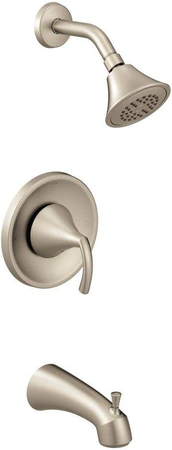 Moen T2743BN Glyde Posi-Temp Tub/Shower Faucet, Brushed Nickel