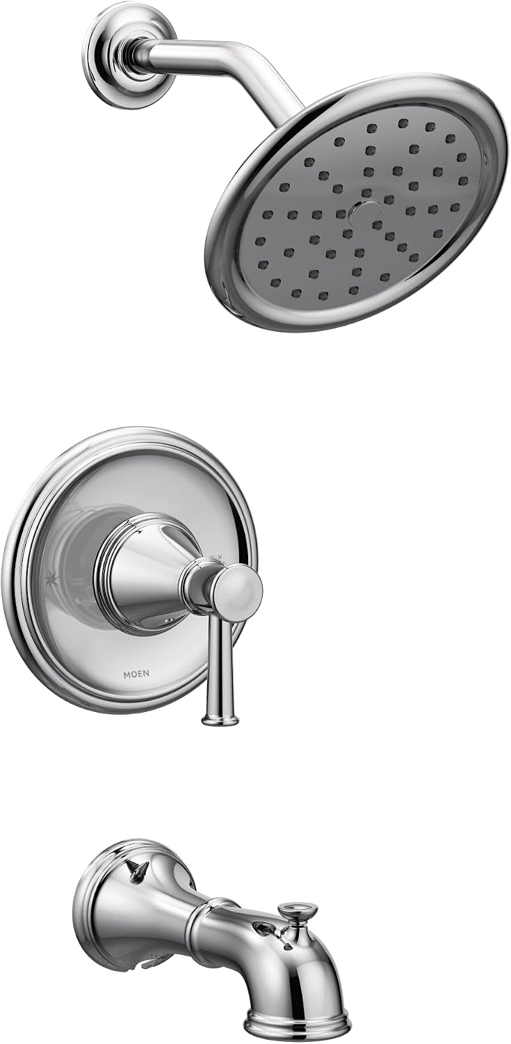 Moen T2313 Belfield Posi-Temp Tub/Shower Trim Kit Without Valve, Chrome