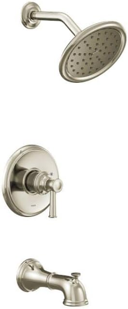 Moen UT2313EPNL Belfield M-CORE 2-Series 1-Handle Tub and Shower Trim Kit, Valve Required, Polished Nickel