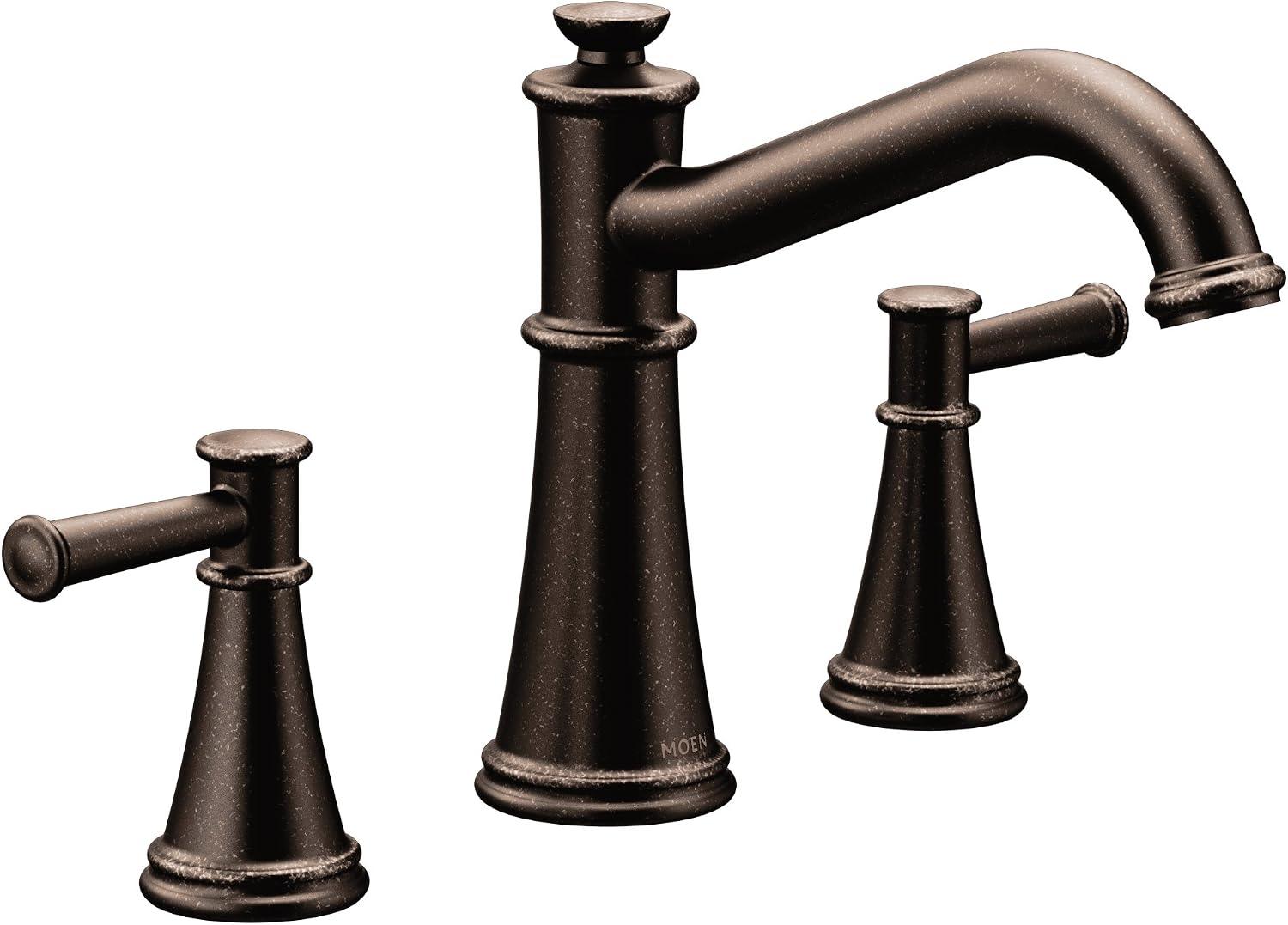 Moen T9023ORB Belfield Two-Handle Deck Mounted Roman Tub Faucet Without Valve, Oil Rubbed Bronze