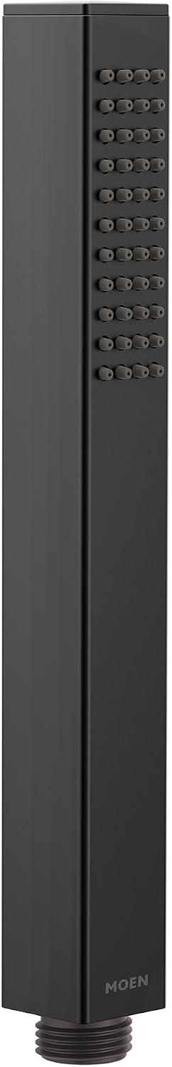 Moen 189575BL Cia Modern Square Replacement Hand Shower, Matte Black