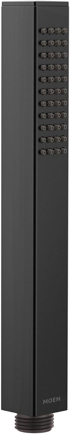 Moen 189575BL Cia Modern Square Replacement Hand Shower, Matte Black