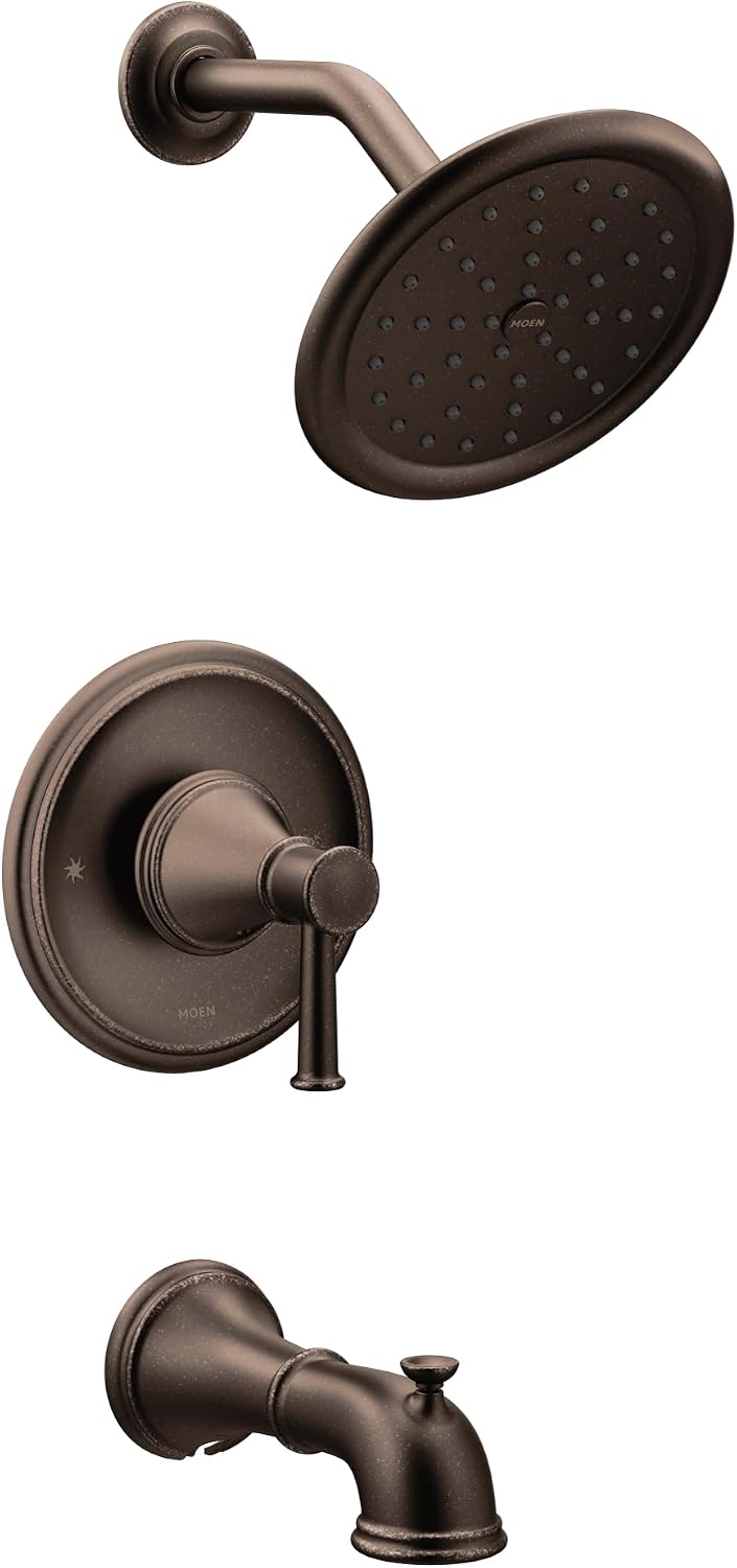 Moen Belfield Posi-Temp Tub and Shower Trim Kit, Valve Required, Oil Rubbed Bronze, T2313ORB