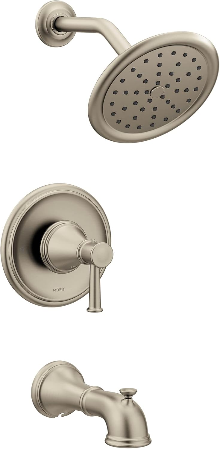 Moen T2313BN Belfield Posi-Temp Tub/Shower Trim Kit Without Valve, Brushed Nickel