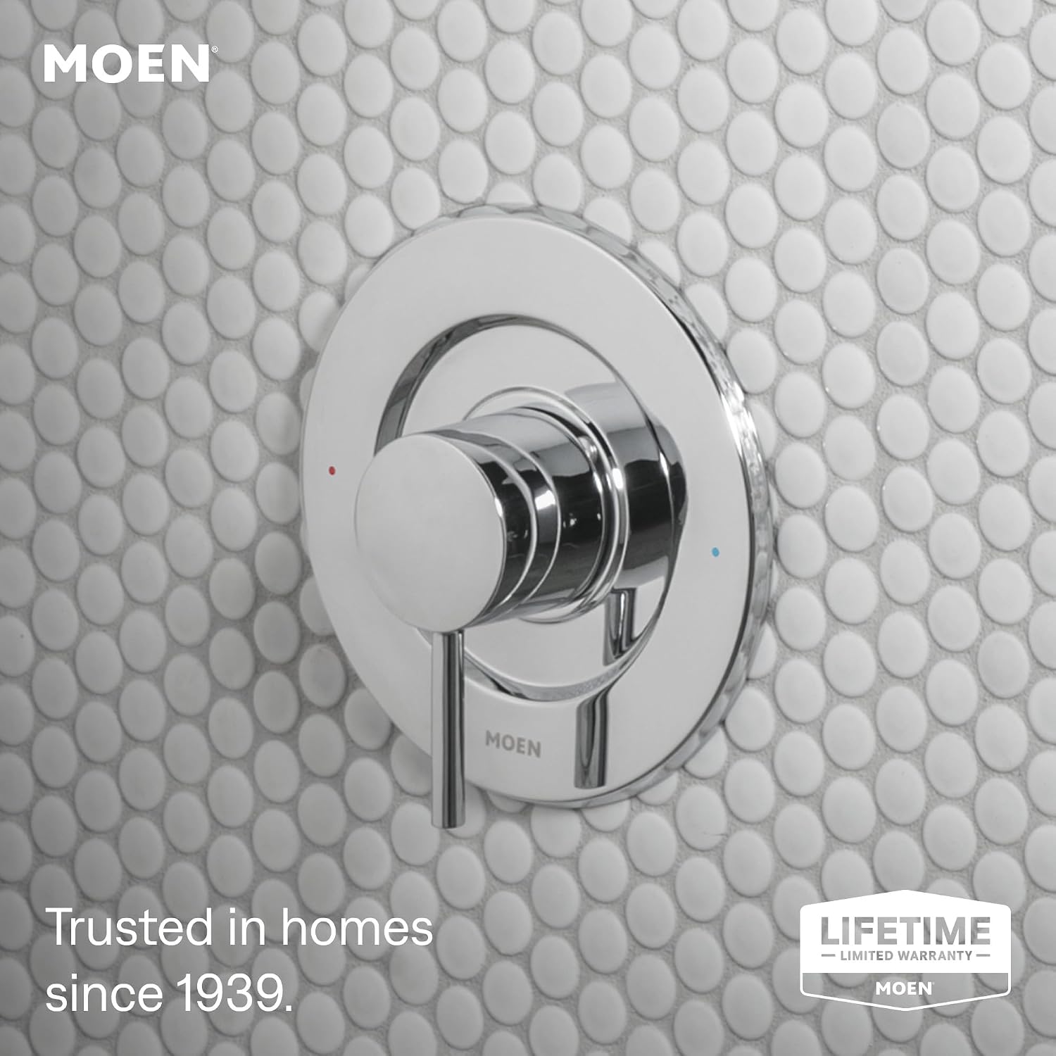 Moen Align Tub & Shower Trim Kit, Valve Required, Chrome, T2193EP