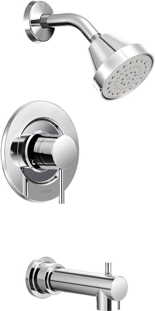 Moen Align Tub & Shower Trim Kit, Valve Required, Chrome, T2193EP