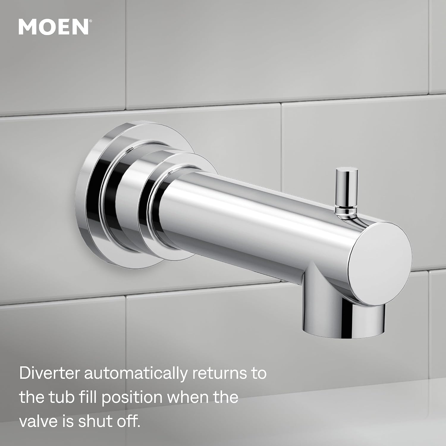 Moen Align Tub & Shower Trim Kit, Valve Required, Chrome, T2193EP
