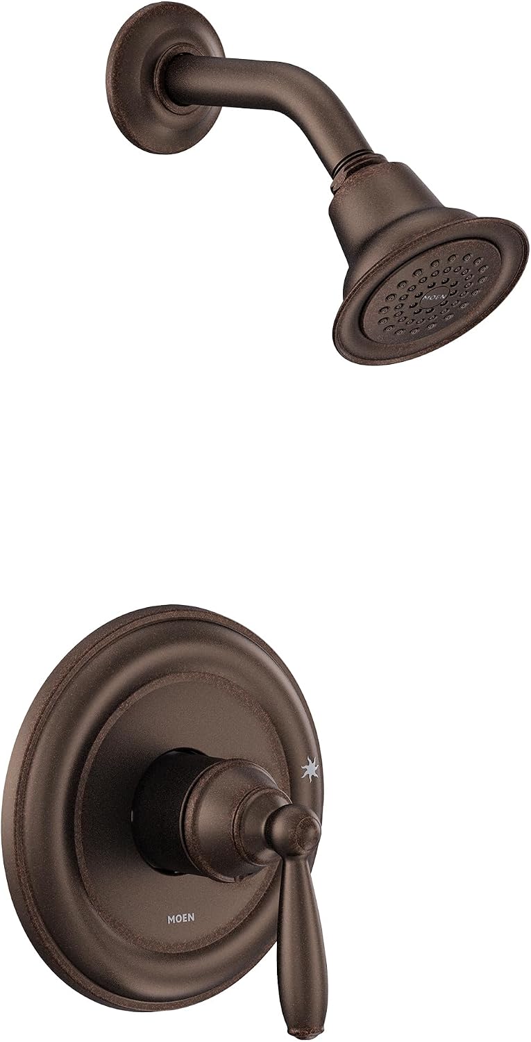 Moen UT2152EPORB Brantford M-CORE 2-Series 1-Handle Shower Trim Kit, Valve Required, Oil Rubbed Bronze