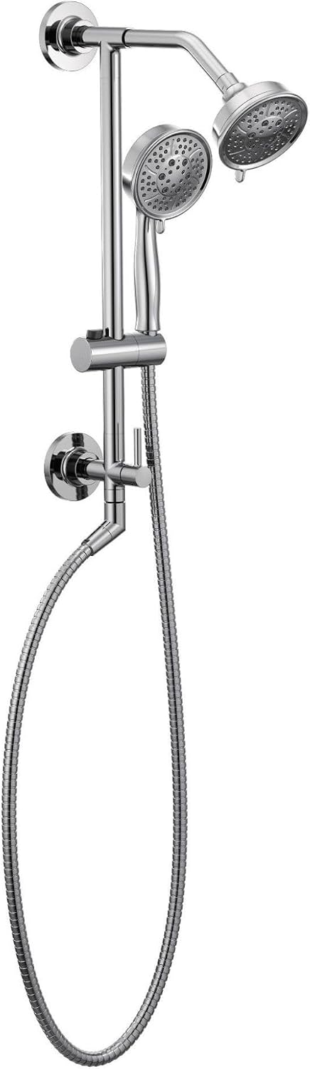 Moen Chrome Four-Function 4-3/8-Inch Diameter Showerhead, 3638EP