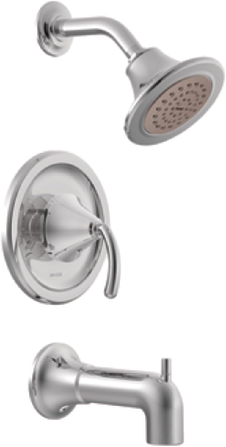 Moen TS2143 ICON Posi-Temp Tub and Shower Trim Kit without Valve Chrome