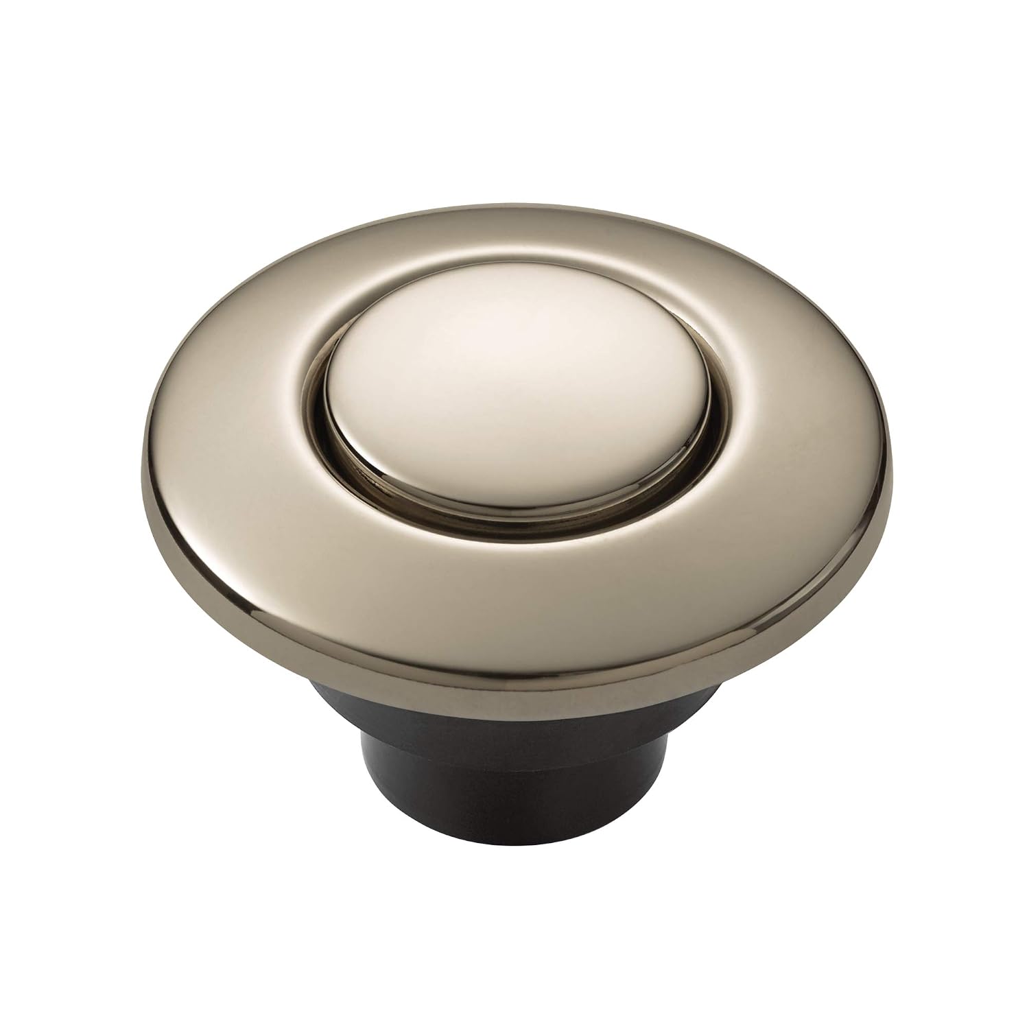 Moen Polished Nickel Garbage Disposal Air Switch Coordinating Decorative Button, Decorative Button Only, Housing Required, AS-4201-NL Brushed Gold