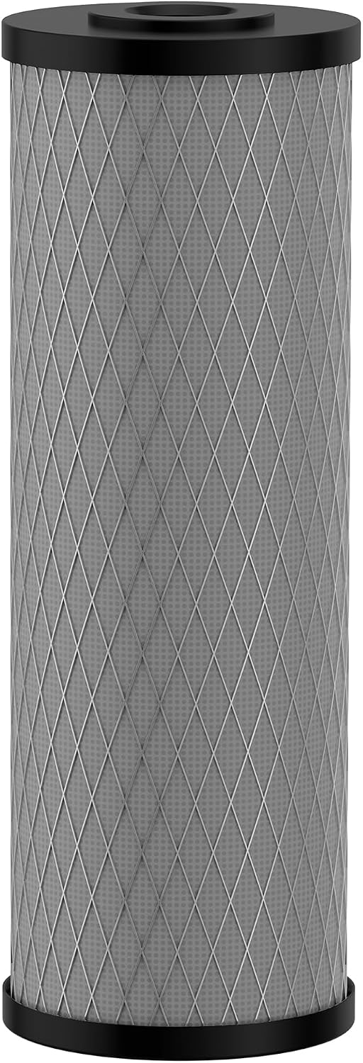 Moen Black Single Stage Under Sink Advanced Water Filtration System Advanced Carbon Replacement Filter for F9800, F9820