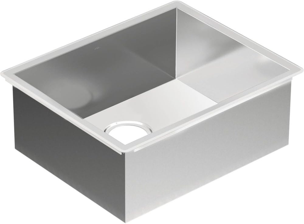 Moen Prep 18-Gauge Single Stainless Steel Bowl Undermount 22" x 18" Single Bowl Kitchen Sink, G18185