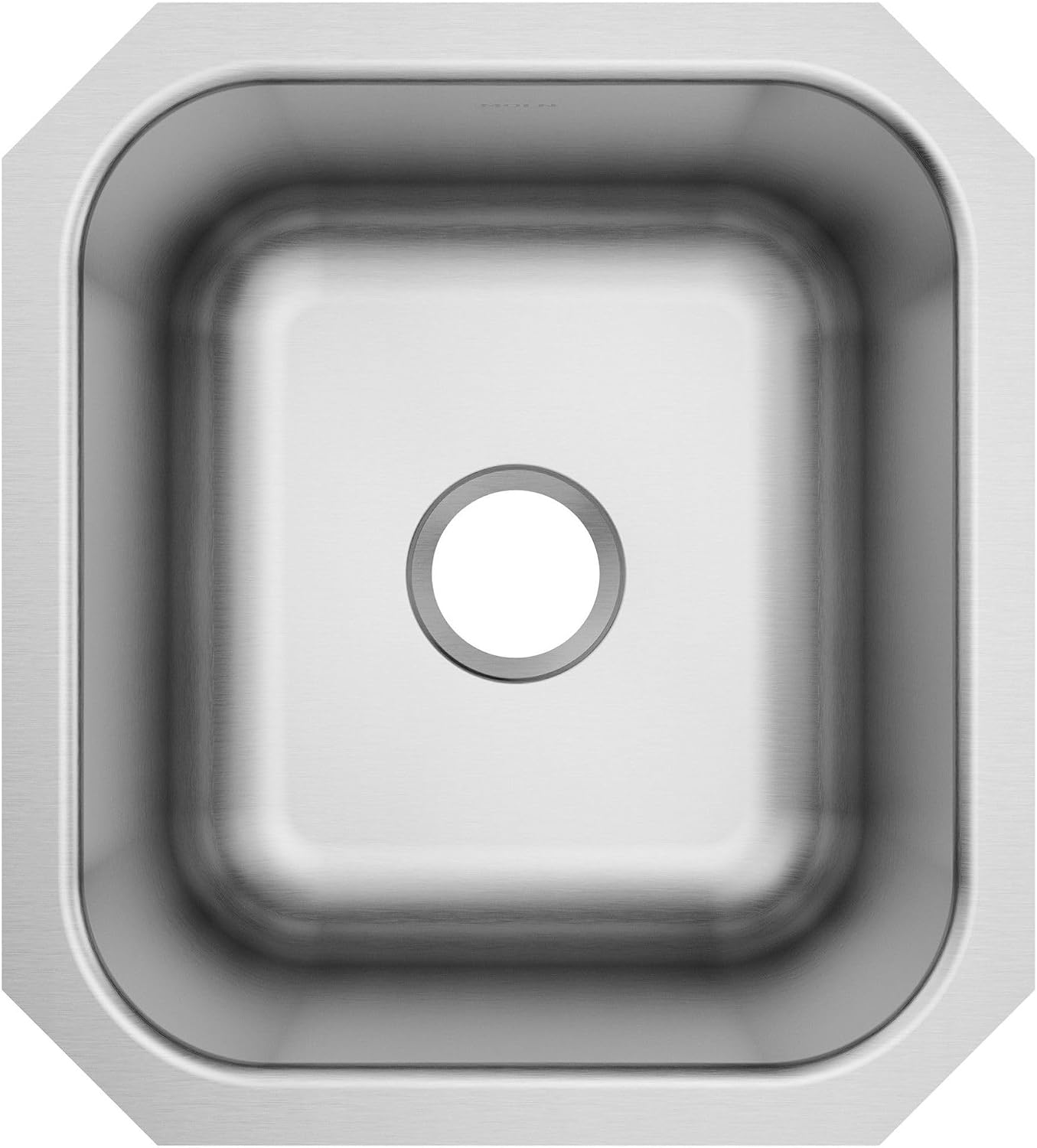 Moen 1800 Series Undermount Single Bowl Bar Sink, Stainless, GS18442
