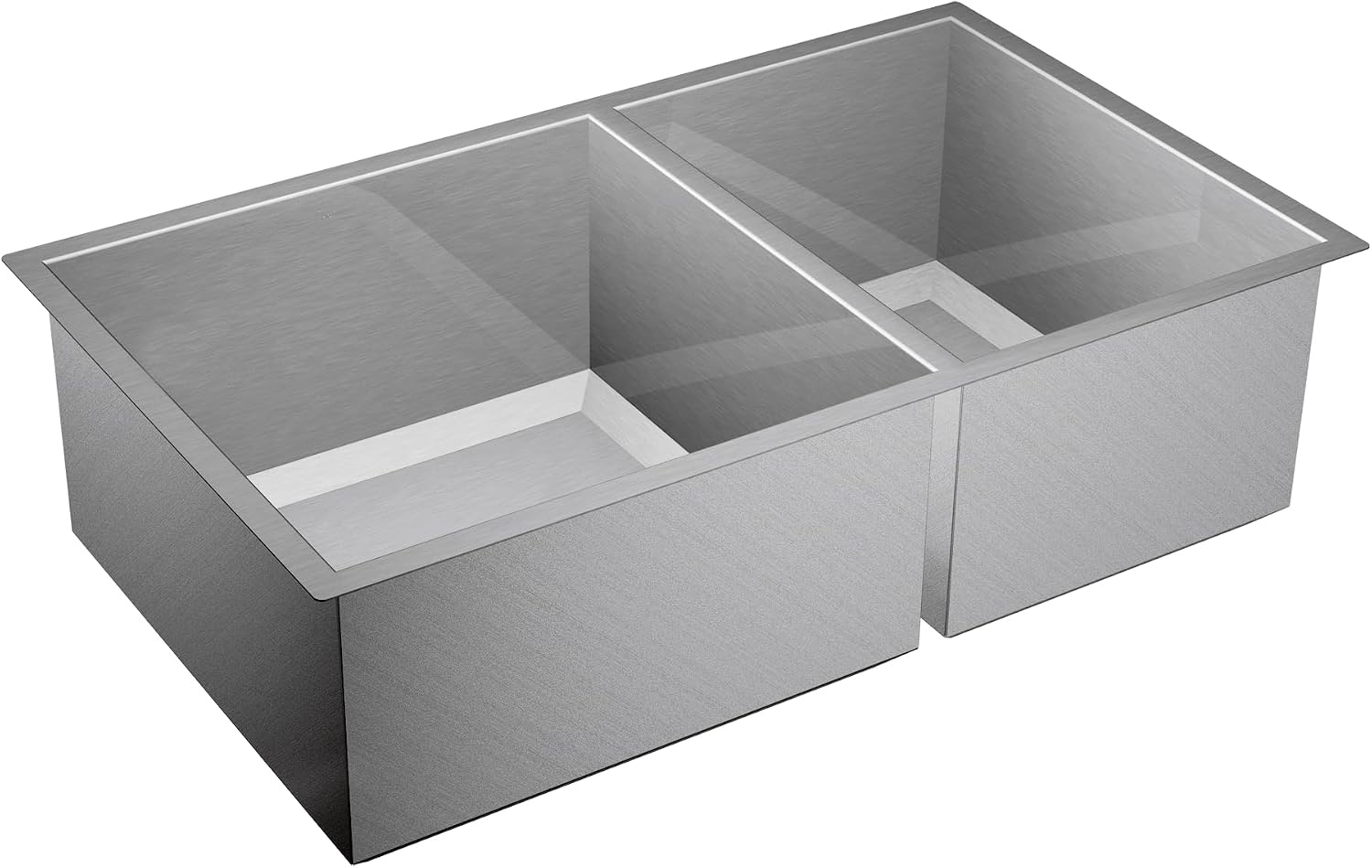 Moen Prep 16-Gauge Stainless Steel Undermount 34" x 20" Double Bowl Kitchen Sink, G16221