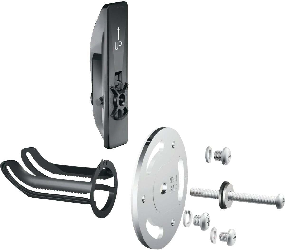 Moen SMA1005CH Home Care Securemount Anchor, 1 Anchor, Chrome