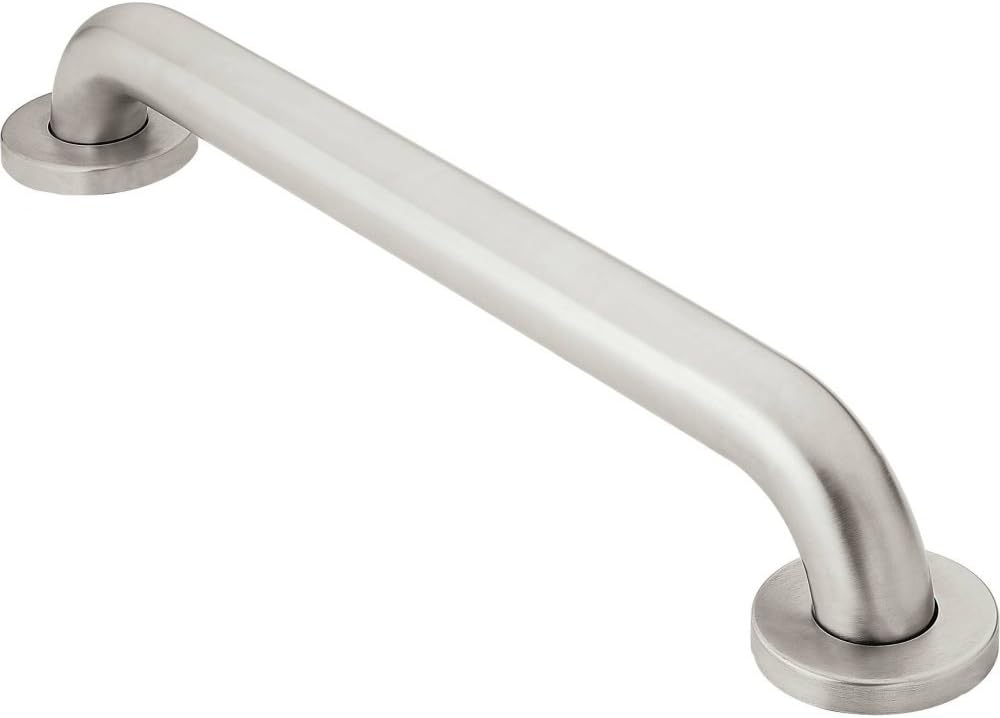 Moen 8912 Home Care 12-in Stainless Steel Grab Bar with Concealed Screws