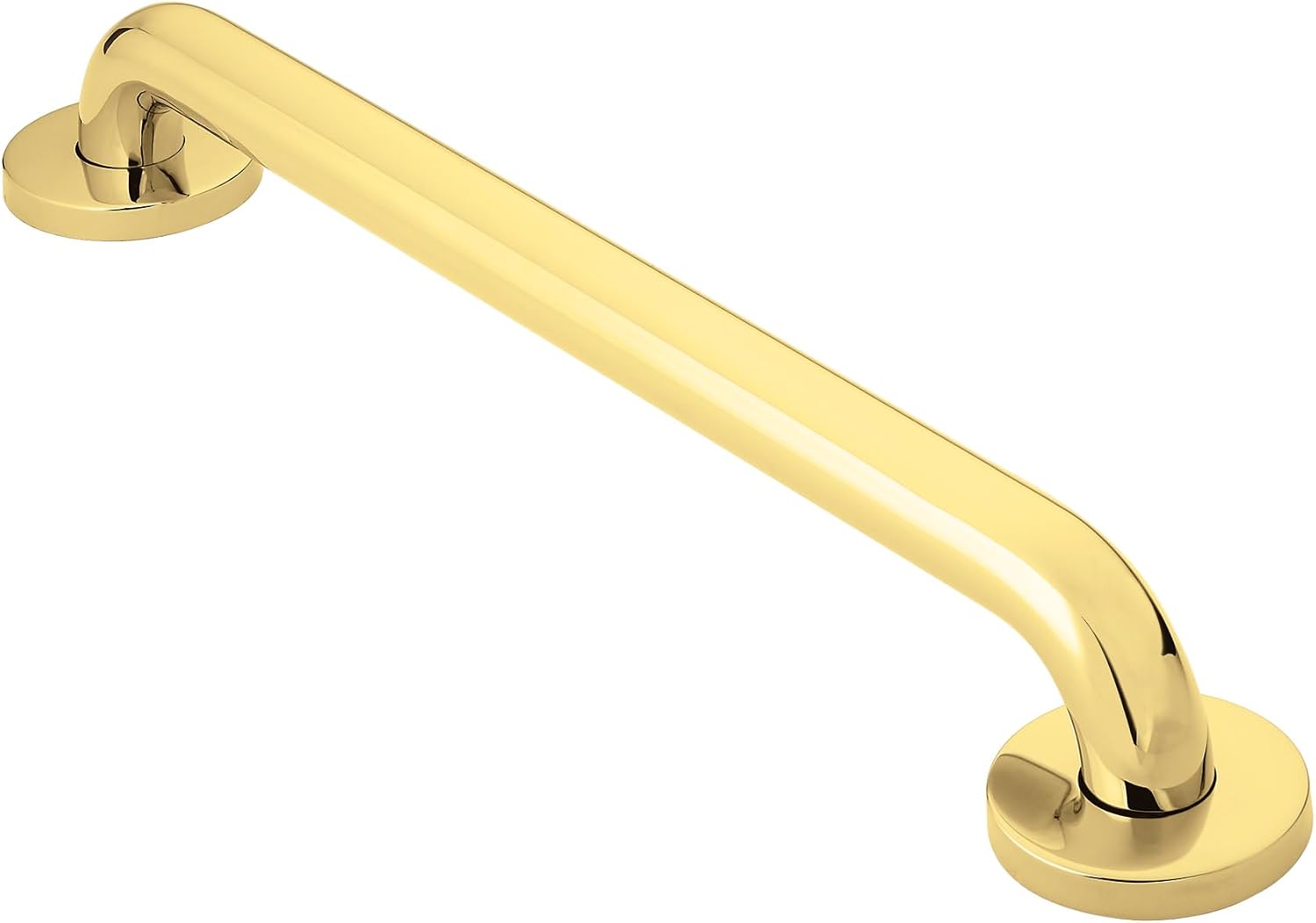 Moen R8724PB Home Care Shower Grab Bar, Polished Brass, 24-in