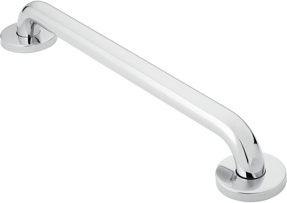 Moen R8724PS Home Care 24-In Stainless Steel Grab Bar Polished Stainless