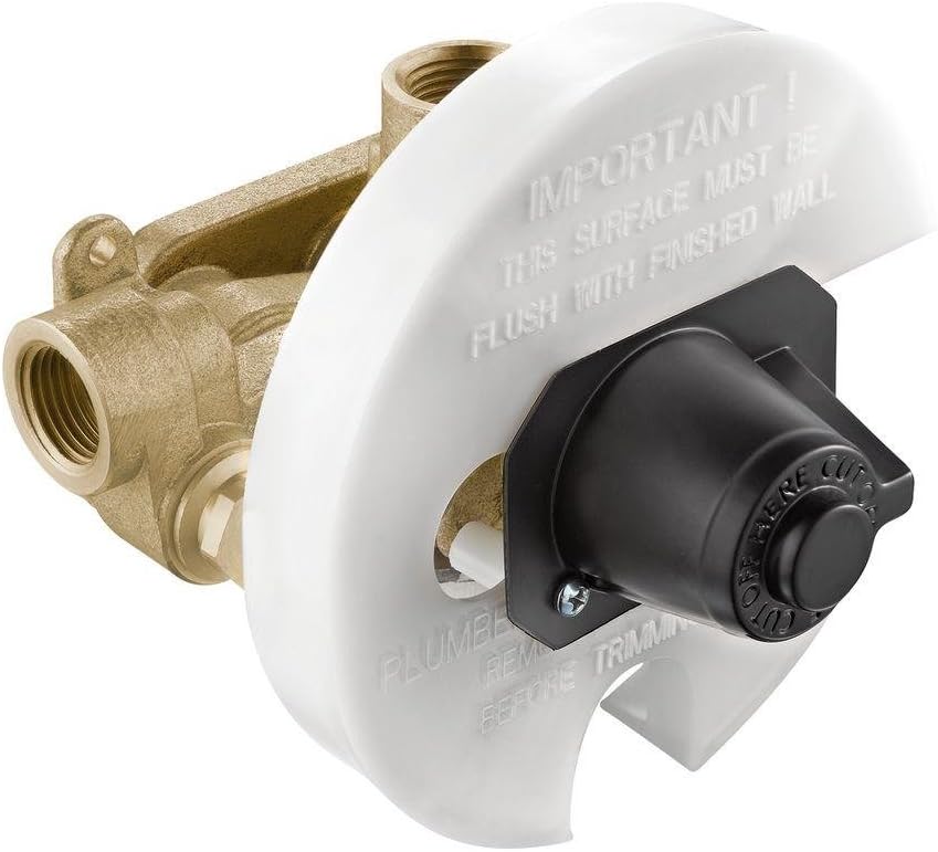 Moen M-PACT Moentrol Pressure Balancing Shower Valve with Volume Control, 1/2-Inch IPS, 3510