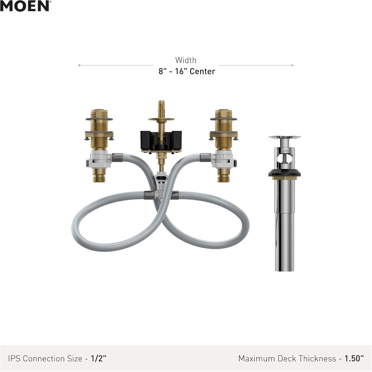 Moen 9000 M-Pact Widespread Bathroom Faucet Rough-in Valve