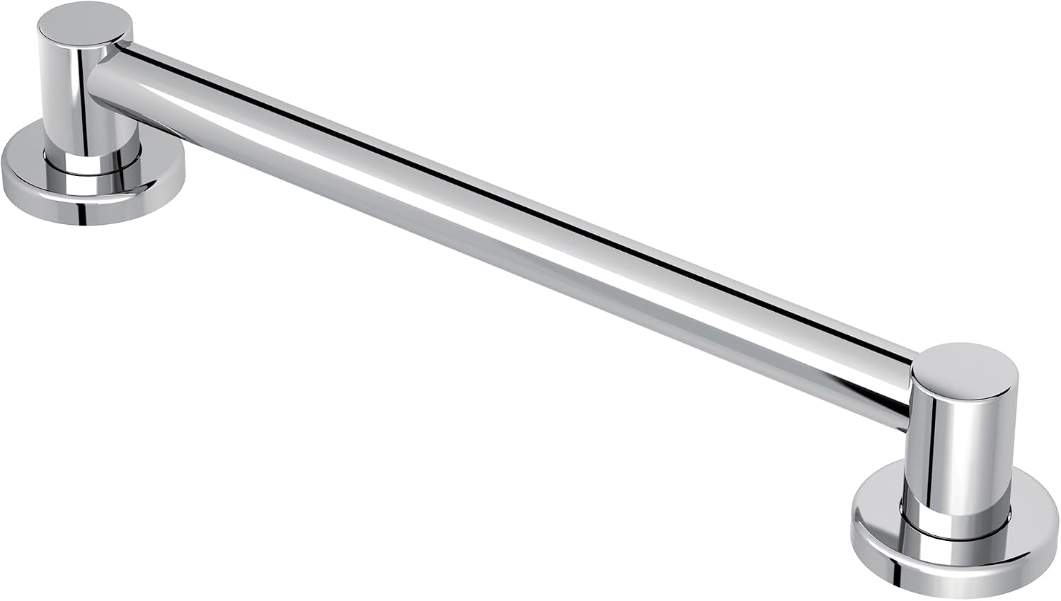Moen YG0424CH Bathroom Safety 24-Inch Stainless Steel Modern Bathroom Grab Bar, Chrome